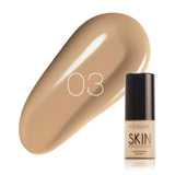 Brand Make Up Full Covers Face Foundation Concealer Base Whitening Cream SPF 15 Base Liquid Foundation Makeup Cosmetics