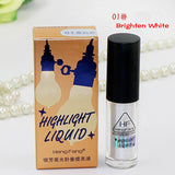 HangFang Brand Make Up Gold White Shimmer Highlighter Face Contour Makeup Liquid Highlighter Stick