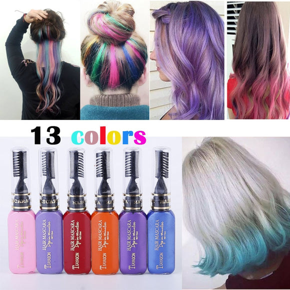 Hot 13 Colors One-time Hair Color Cream