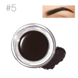 FOCALLURE Brand Make Up Eyes Tattoo Black Brown Eyebrow