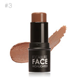 FOCALLURE Brand Bronzer Makeup Base Corretivo Maquillage Gold Brightener Shimmer Highlighter Makeup Face Contour Stick