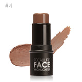 FOCALLURE Brand Bronzer Makeup Base Corretivo Maquillage Gold Brightener Shimmer Highlighter Makeup Face Contour Stick