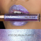 Waterproof Long Lasting Glitter Metallic Lipstick