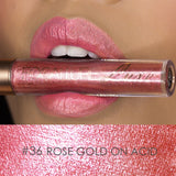 Waterproof Long Lasting Glitter Metallic Lipstick