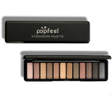 POPFEEL 12 Color Waterproof Eyeshadow Palette