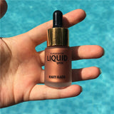 Beauty Glazed Brand Foundation Makeup Face Brightener Glow Waterproof Base Shimmer Face Bronzer Liquid Highlighter Make Up