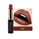 NICEFACE Waterproof Red Metallic Lipstick