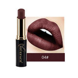 NICEFACE Waterproof Red Metallic Lipstick