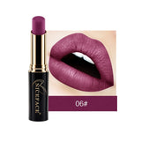 NICEFACE Waterproof Red Metallic Lipstick