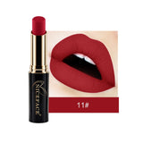 NICEFACE Waterproof Red Metallic Lipstick