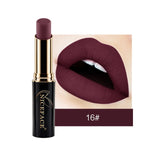 NICEFACE Waterproof Red Metallic Lipstick