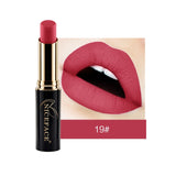 NICEFACE Waterproof Red Metallic Lipstick
