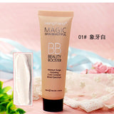 HengFang Natural 3 Colors Easy to Wear Whitening Brightner Face Primer BB Cream Foundation Makeup Concealer Base BB CC Cosmetics