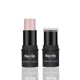 Foundation Makeup Base Shimmer Face Glow Highlight Pen Long Lasting Easy to Wear Pigments Glitter Face Bronzer Highlighter Stick