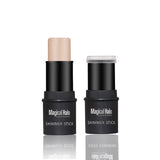 Foundation Makeup Base Shimmer Face Glow Highlight Pen Long Lasting Easy to Wear Pigments Glitter Face Bronzer Highlighter Stick