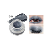 niceface Natural 15 Colors Single Eyeshadow Cream Waterproof Long Lasting Pigments Red Green Color Shimmer Metallic Eye Shadow
