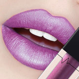 New Makeup Pudaier Shimmer Metallic Lip