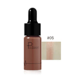 Pudaier New Face Contouring Makeup Glow Liquid Highlighter Cosmetics Shimmer Brightener Bronzer Face Highlighter Liquid Make Up