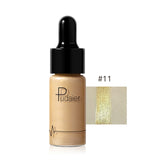 Pudaier New Face Contouring Makeup Glow Liquid Highlighter Cosmetics Shimmer Brightener Bronzer Face Highlighter Liquid Make Up