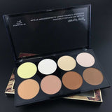8 Colors Multi-functional Face Concealer Contour Palette Base Bronzer Highlighter Trimming Powder Make Up Palette
