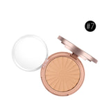 O.TWO.O New Natural Moisturizer Oil-control Pressed Powder Makeup Long Lasting Concealer Full Covers Face Brighten Powder Makeup