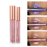 Waterproof Long Lasting Glitter Metallic Lipstick