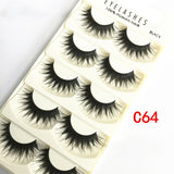 5Pairs Natural Long Eyelash
