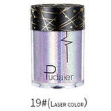 Professional Glitter Shimmer Powder Pigment Glitter Tattoo Highlighter Beauty Makeup Shiny Body Glow Festival Party Cosmetic
