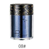 Professional Glitter Shimmer Powder Pigment Glitter Tattoo Highlighter Beauty Makeup Shiny Body Glow Festival Party Cosmetic