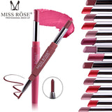 MISS ROSE 14 Colors 2 In 1 Lip Liner