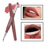 MISS ROSE 14 Colors 2 In 1 Lip Liner