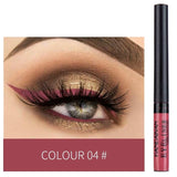 HANDAIYAN Matte Liquid Eyeliner Bright Color Waterproof Eye Liner Pencil Long-Lasting White Eye Liner Pen Eyes Makeup Cosmetics