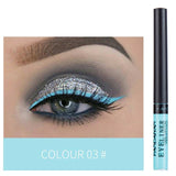 HANDAIYAN Matte Liquid Eyeliner Bright Color Waterproof Eye Liner Pencil Long-Lasting White Eye Liner Pen Eyes Makeup Cosmetics