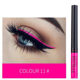 HANDAIYAN Matte Liquid Eyeliner Bright Color Waterproof Eye Liner Pencil Long-Lasting White Eye Liner Pen Eyes Makeup Cosmetics