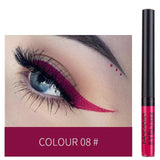 HANDAIYAN Matte Liquid Eyeliner Bright Color Waterproof Eye Liner Pencil Long-Lasting White Eye Liner Pen Eyes Makeup Cosmetics