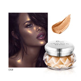 Professional Glow Highlighter Makeup Palette Gel Pallete Bronzer Contour Makeup Festival Face Metallic Pigment Highlight Cream