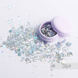 Popfeel Brand Big Sequins Shimmer Powder Makeup