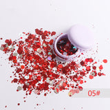 Popfeel Brand Big Sequins Shimmer Powder Makeup