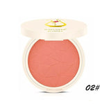 Makeup Face Blush Powder 8 Color Blusher Palette with Brush Powder Professional Sweet Face Cheek Makeup Blusher Cosmetic Round