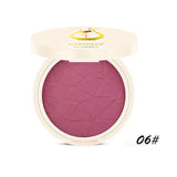 Makeup Face Blush Powder 8 Color Blusher Palette with Brush Powder Professional Sweet Face Cheek Makeup Blusher Cosmetic Round