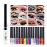 HANDAIYAN Matte Liquid Eyeliner Bright Color Waterproof Eye Liner Pencil Long-Lasting White Eye Liner Pen Eyes Makeup Cosmetics
