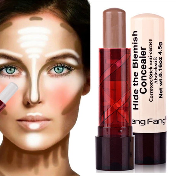 Professional Ladies Makeup Face Blush Contour Highlighter Stick Foundation Make Up Bronzer Base Concealer Pencil Maquiagem