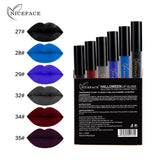 niceface 6pcs/lots Matte Liquid Lipstick