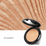Focallure New Waterproof Oil-control Shimmer Glow Highlighter Powder Makeup Face Contouring Bronzer Highlighter Glitter Powder