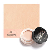 Focallure Waterproof Full Covers Face Concealer Cream Long Lasting Natural 7 Colors Nude Base Makeup Brighten Concealer for Face