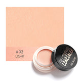 Focallure Waterproof Full Covers Face Concealer Cream Long Lasting Natural 7 Colors Nude Base Makeup Brighten Concealer for Face