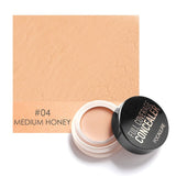 Focallure Waterproof Full Covers Face Concealer Cream Long Lasting Natural 7 Colors Nude Base Makeup Brighten Concealer for Face