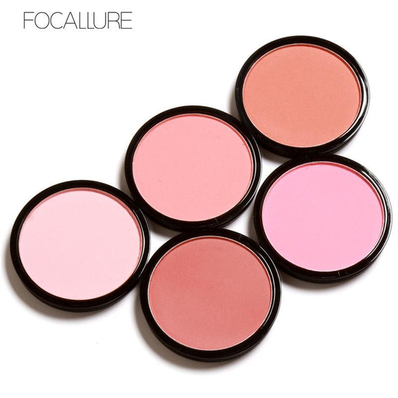 Focallure Professional Replacement Face Blusher Palette Kits Long Lasting Pigments Makeup Blush Powder Cosmetics