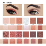 Focallure 12 Colors Matte Eyeshadow