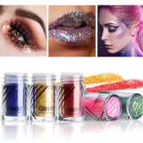 Festival Makeup Powder Face Hair Sequins Eyeshadow